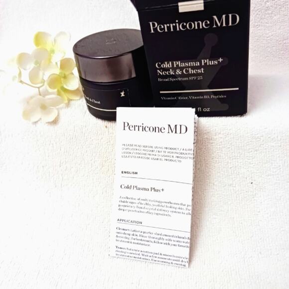PERRICONE MD Cold Plasma+ Neck and Chest Broad Spectrum SPF 25 1 oz. NEW - Picture 5 of 13